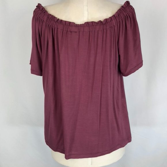 Aritzia Wilfred Sartre Off the Shoulder Top - Picture 3 of 8